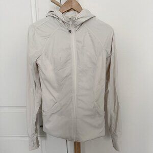 Lululemon, Reversible Stretch Jacket, Vanilla Ice Cream Color, Size 6, Sports